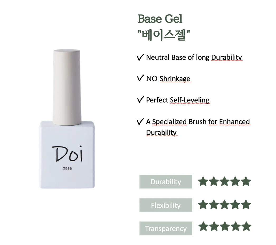 Nailbayo Doi Single Gel NEW Formula Base