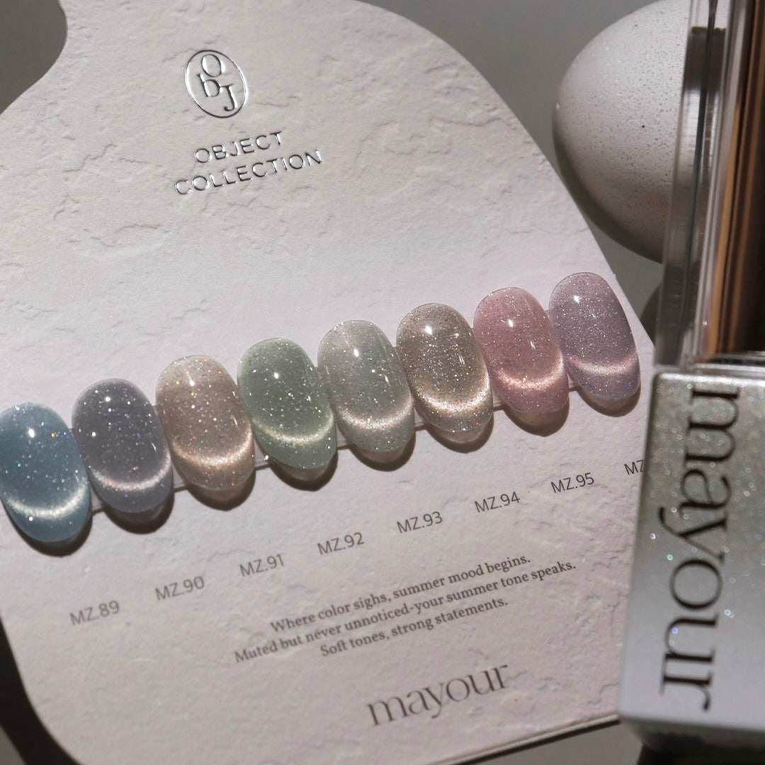 Mayour Object Magnetic Gel Set - 8 colours (Magnet Included)