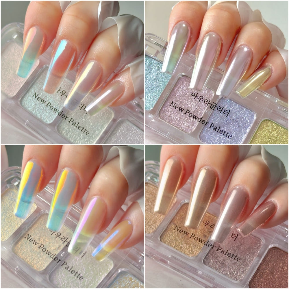 AURAGLITTER Nail Powder Palette