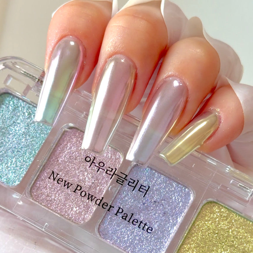 AURAGLITTER Nail Powder Palette