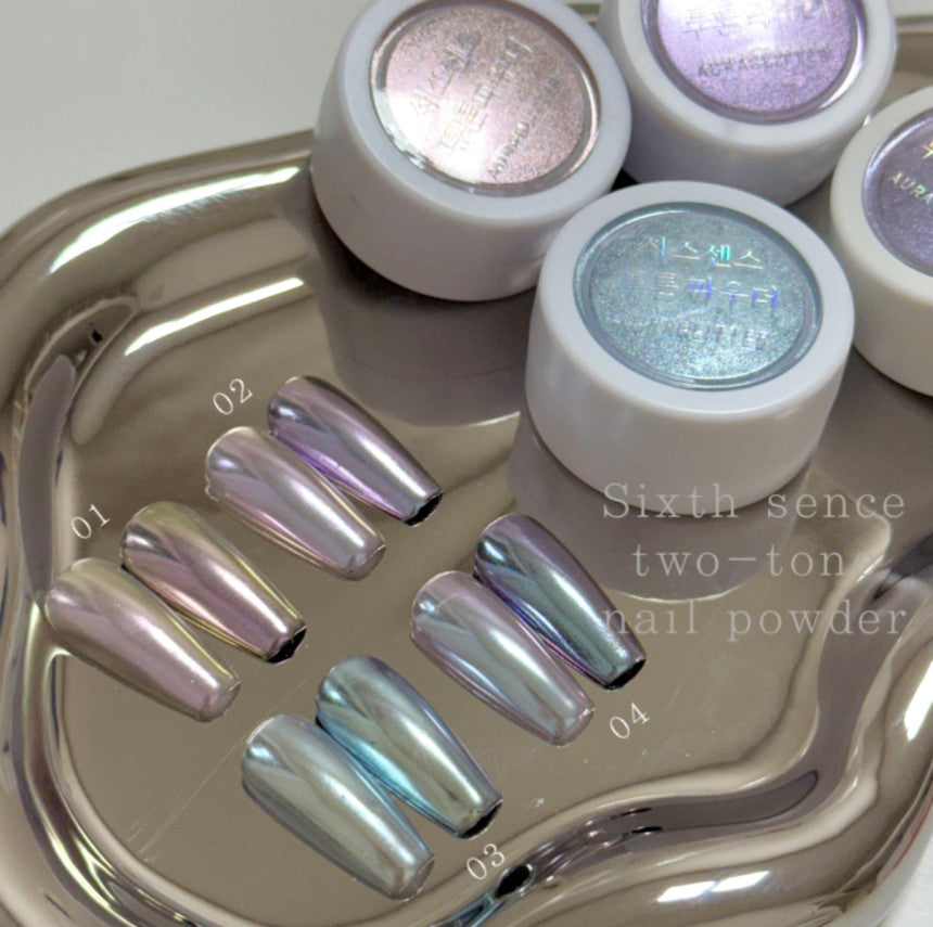AURAGLITTER Six Sense Two-tone Powder