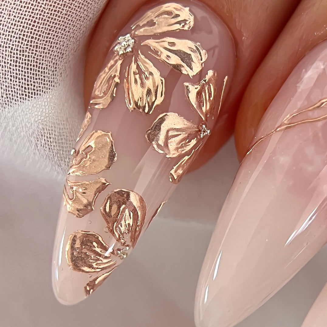 Nailbayo Tong Single Gel 03 Multi White