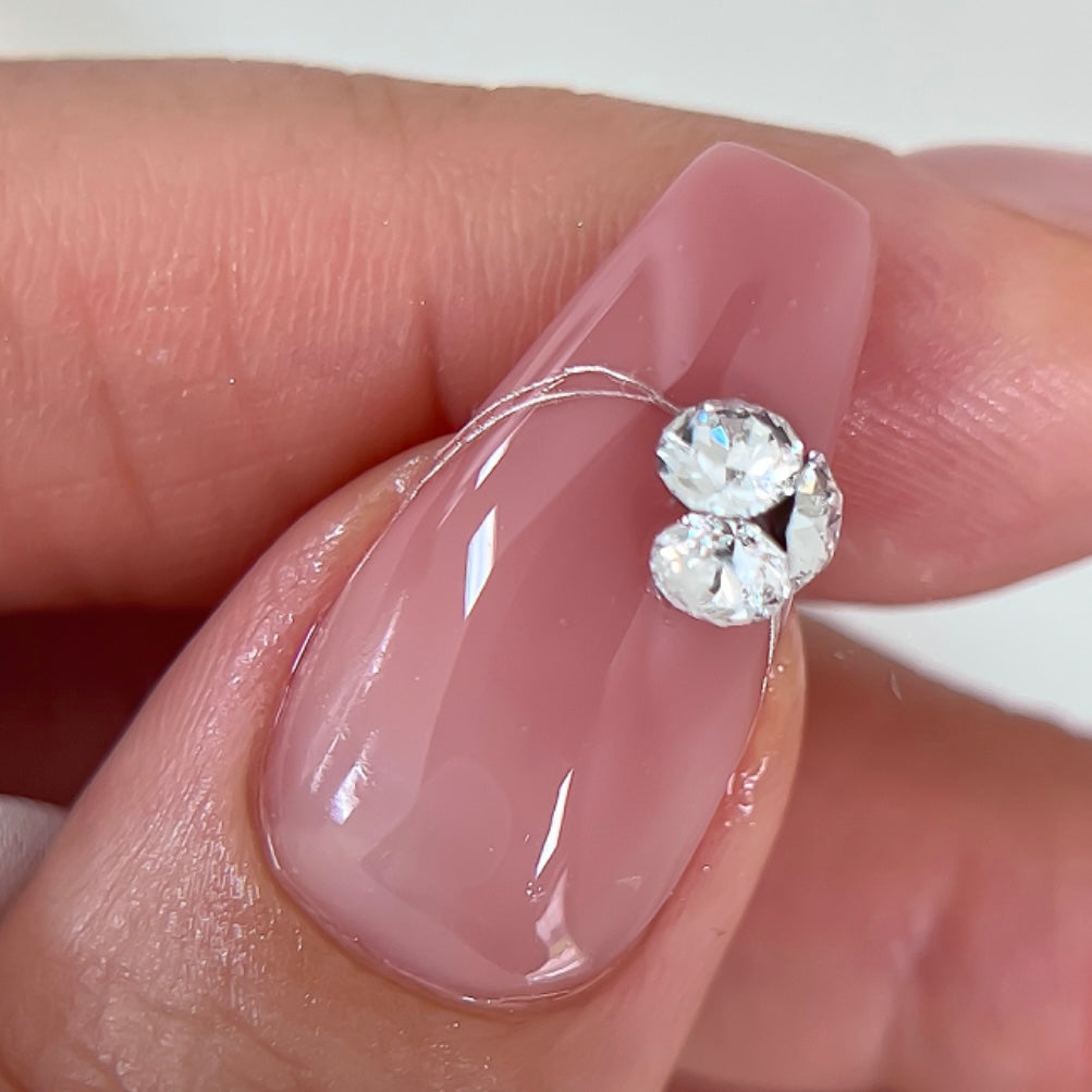 Nailbayo Tong Single Gel 03 Multi White