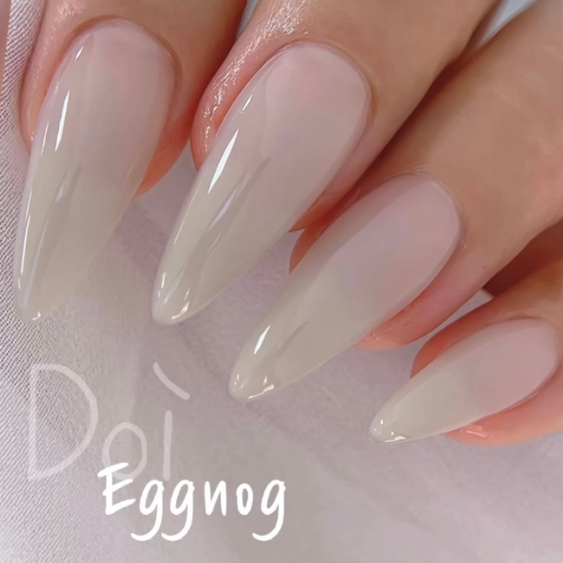 Nailbayo Doi Nudi Single Gel Eggnog