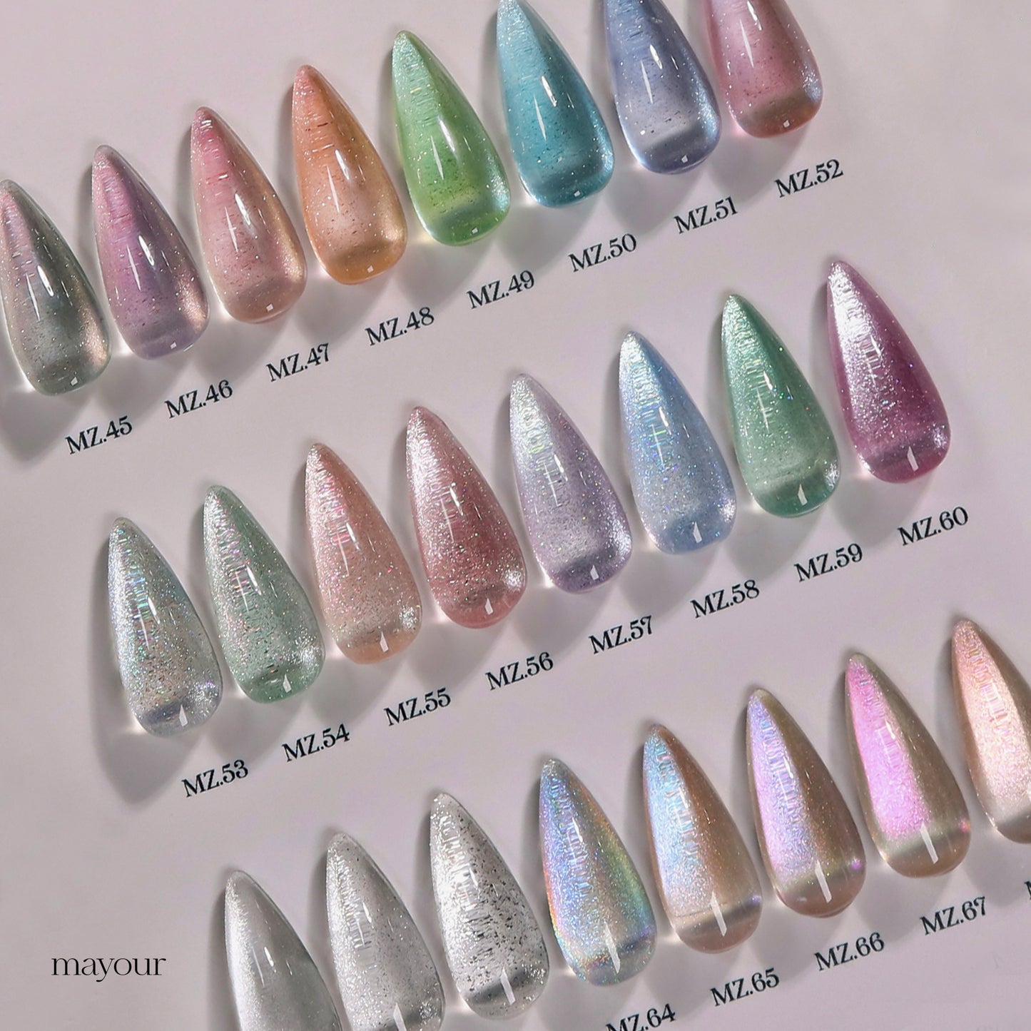 Mayour The Collector Season 5 Magnetic Gel Set - 40 types