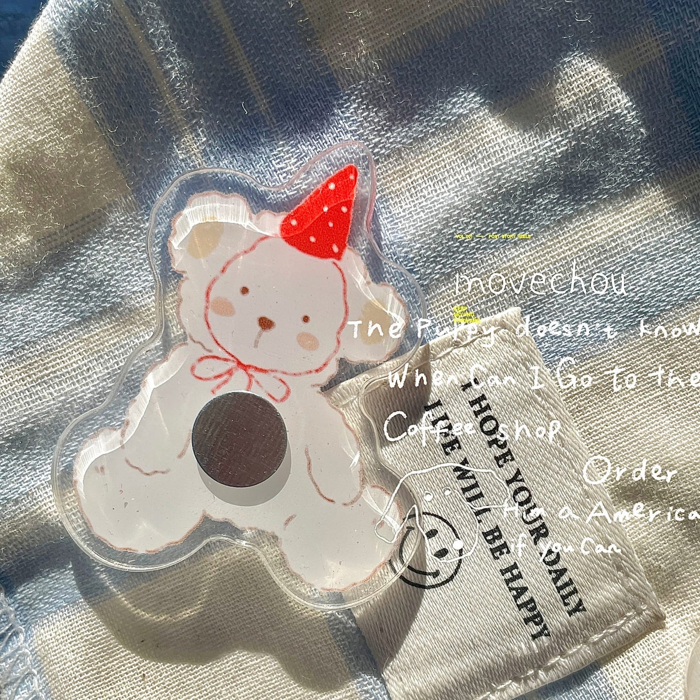 Little Birthday Bear Nail Stand