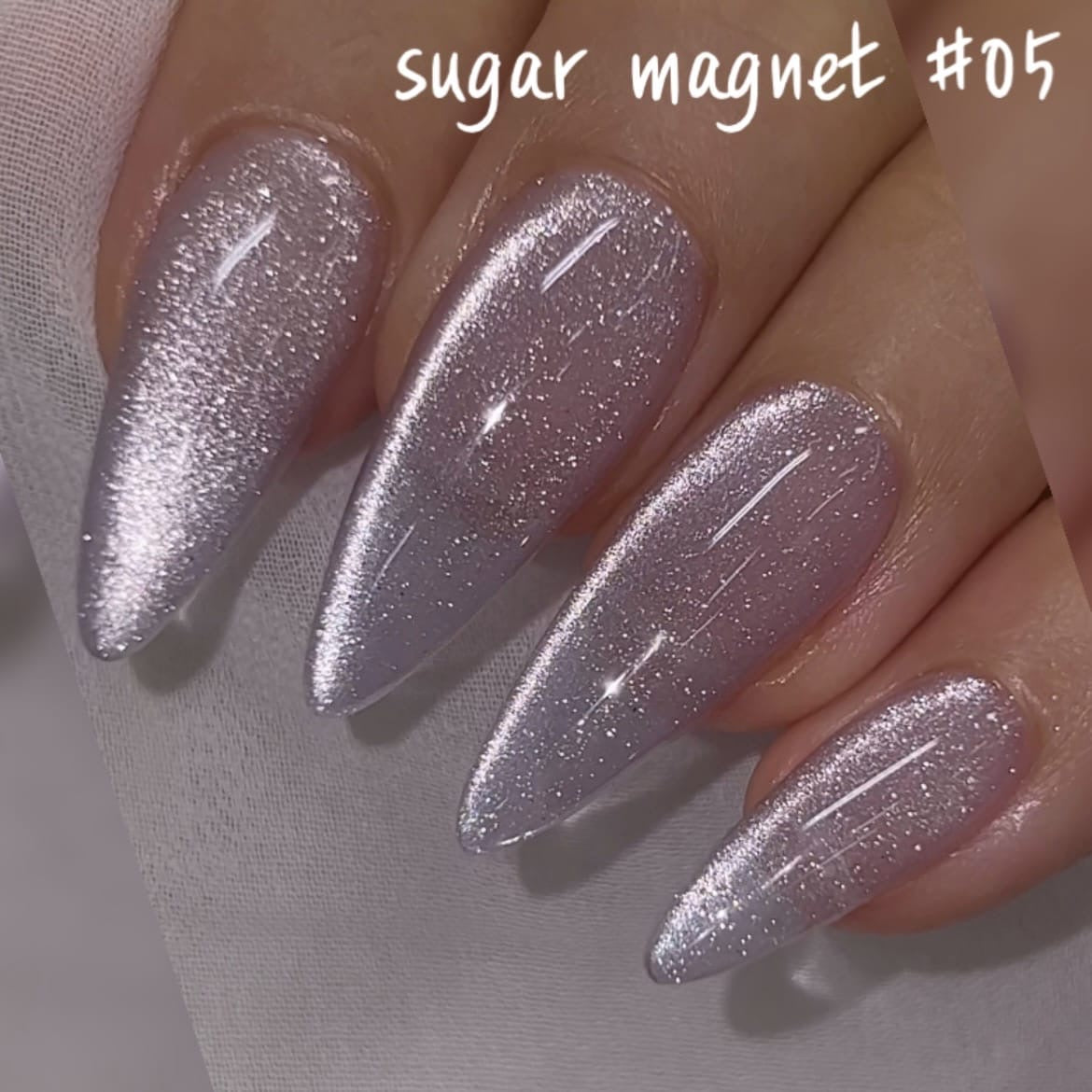 Nailbayo DOI Sugar Magnetic Gel Collection Set - 6 colours