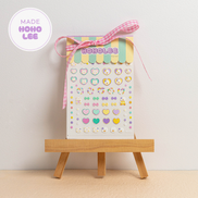[Final Clearance] HOHOLEE Embo Sticker HOS01