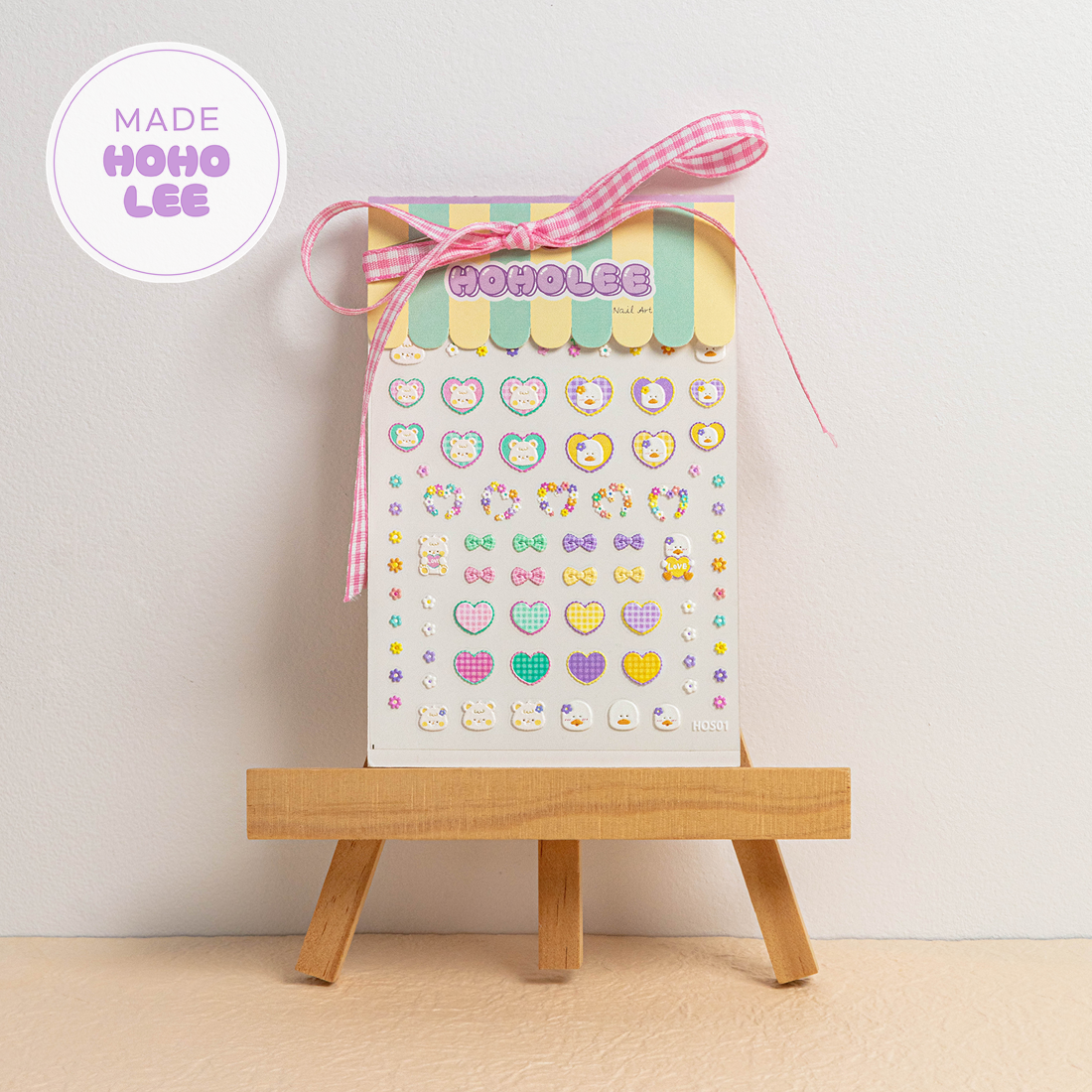 [Final Clearance] HOHOLEE Embo Sticker HOS01