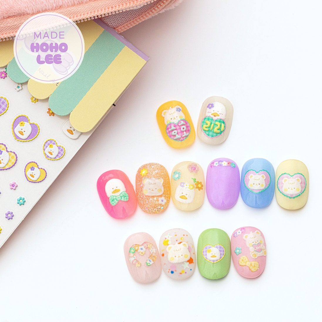 [Final Clearance] HOHOLEE Embo Sticker HOS01