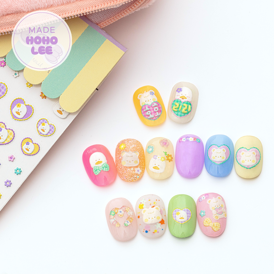 [Final Clearance] HOHOLEE Embo Sticker HOS01