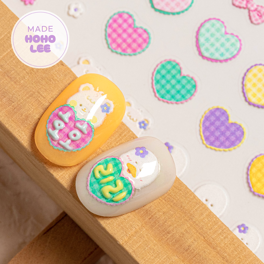 [Final Clearance] HOHOLEE Embo Sticker HOS01