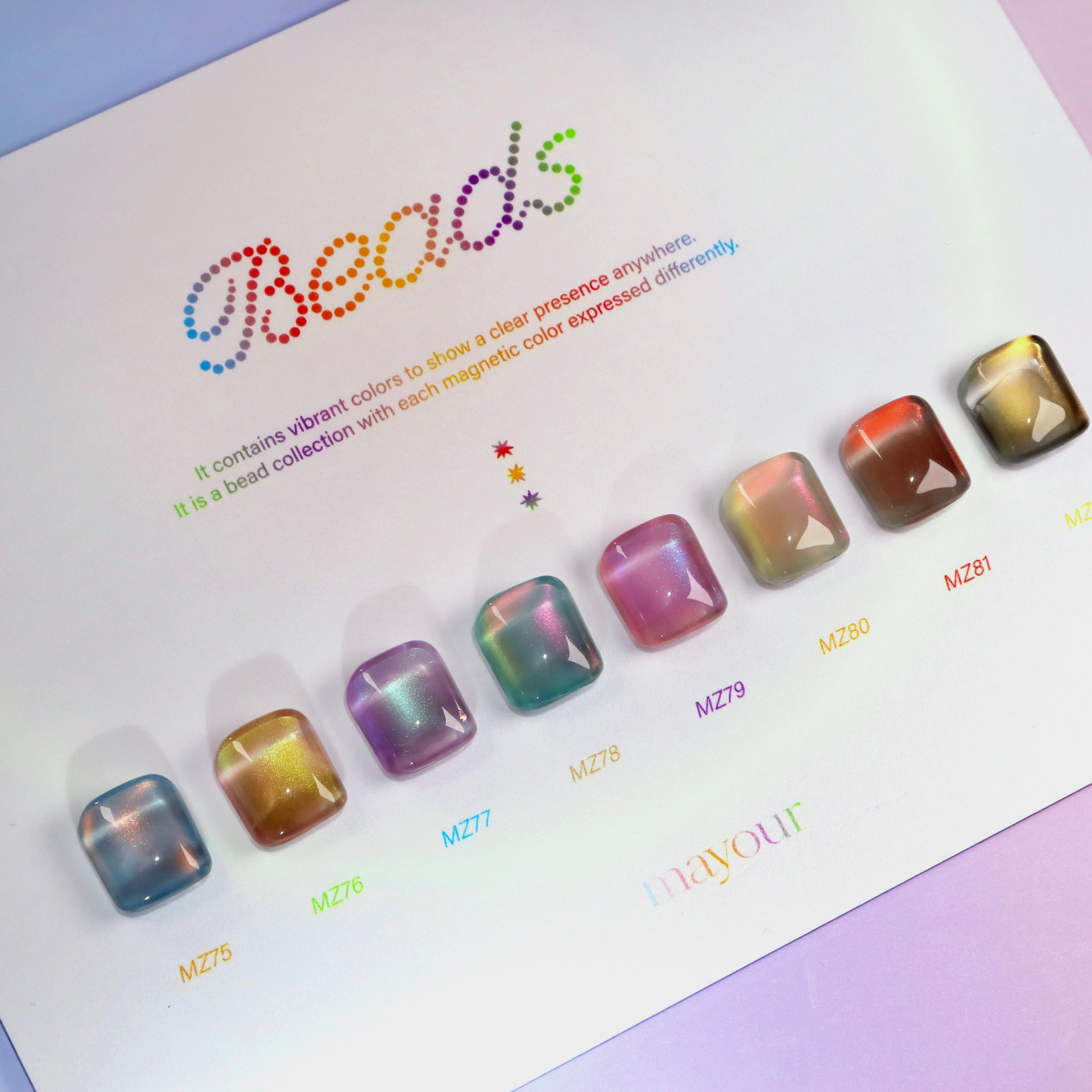 Mayour Beads Gel Collection (Magnetic/Cateye)