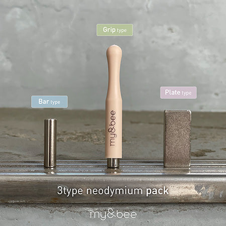 my&bee 3 Types Neodymium pac (3 types magnet)