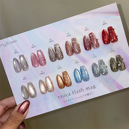 my&bee Tsuya Flash Gel Collection (Magnetic/Cateye)