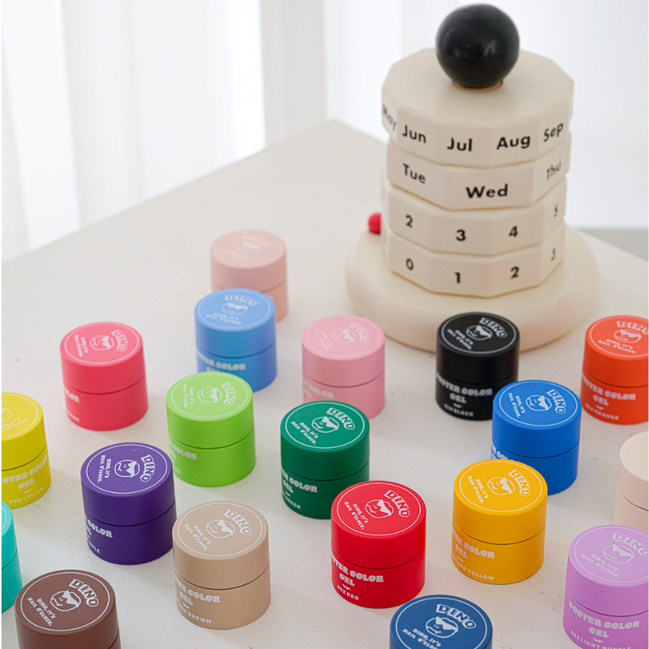 [Final Clearance] Dino Poster Colour Nail Art Single Gel