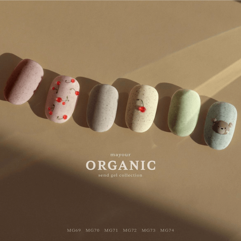 Mayour Organic Sand Gel Set - 6 colours