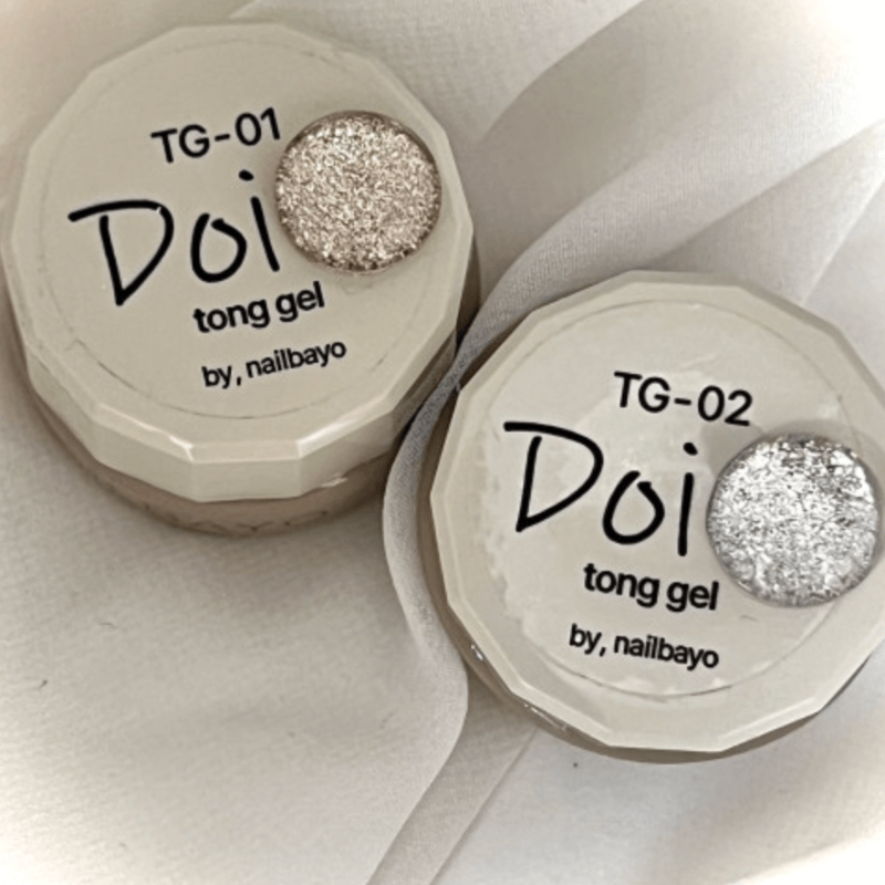 Nailbayo Tong Glitter Gel Collection