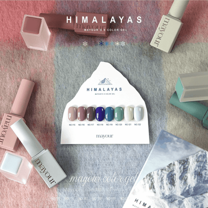 Mayour Himalayas Gel Set - 8 Colours