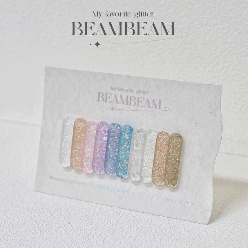 Fiote Beam Beam Glitter Gel Set - 10 Colours