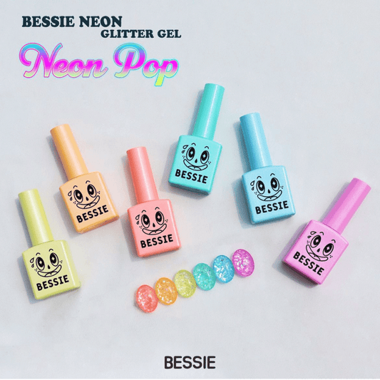 Bessie Neon Pop Glitter Single Gel