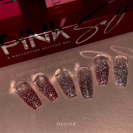 [Last Chance] Mayour Pink Salt Glitter Gel Collection