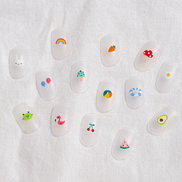 [Final Clearance] Dino Poster Colour Nail Art Single Gel