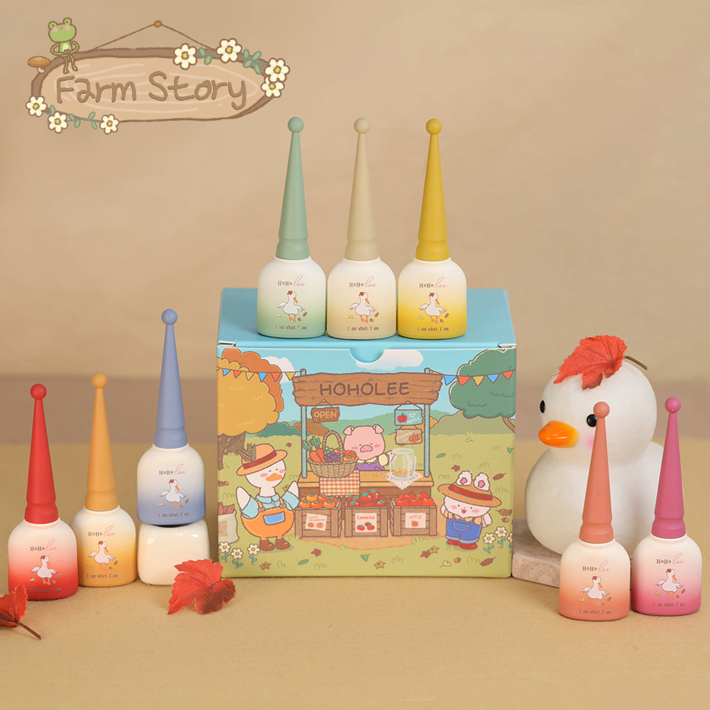 HOHOLEE Farm Story Gel Set - 8 Colours