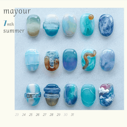 Mayour Wave Gel Set - 8 colours