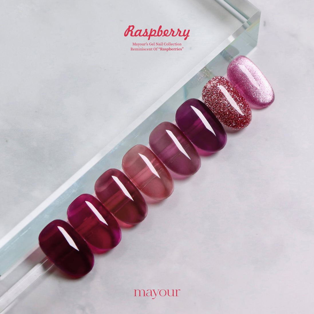 [Buy 2 Get 1 FREE] Mayour Raspberry Gel Collection