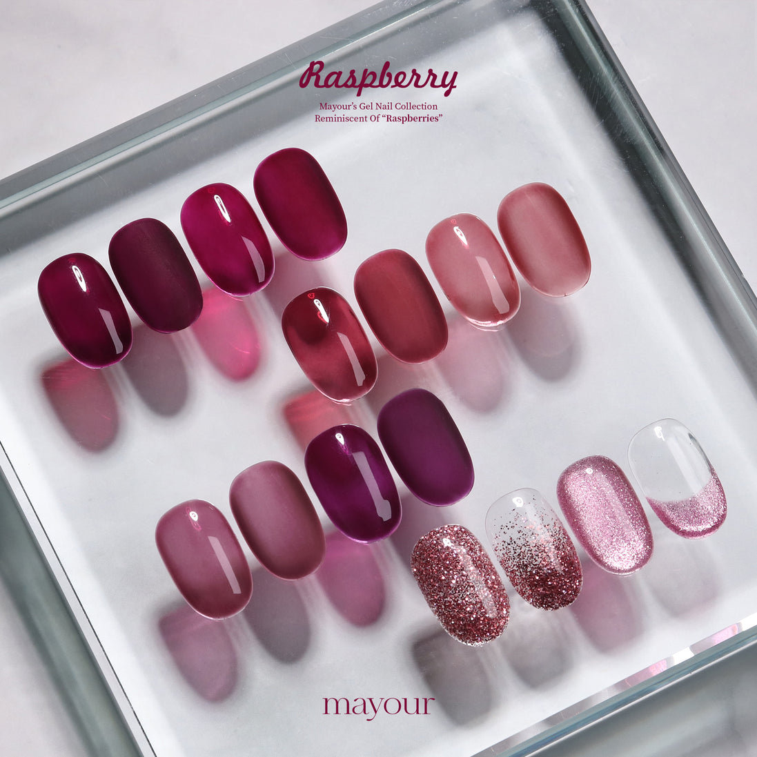 [Buy 2 Get 1 FREE] Mayour Raspberry Gel Collection