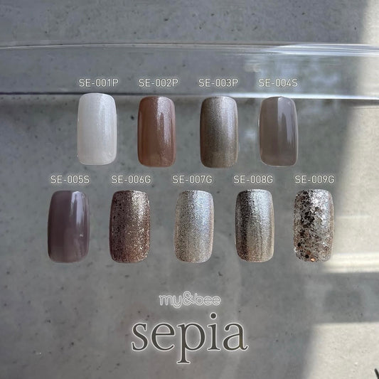 my&bee Sepia Collection Single Gel - 5 shades