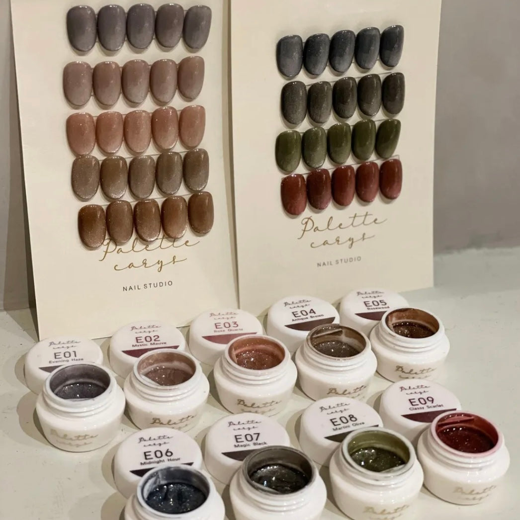 [Last Chance] Palette Carys Sparkling Satin Gel Collection (Magnetic/Cateye)
