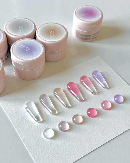 AURAGLITTER Easy Gra Ombre Cushion Gel - Single Gel