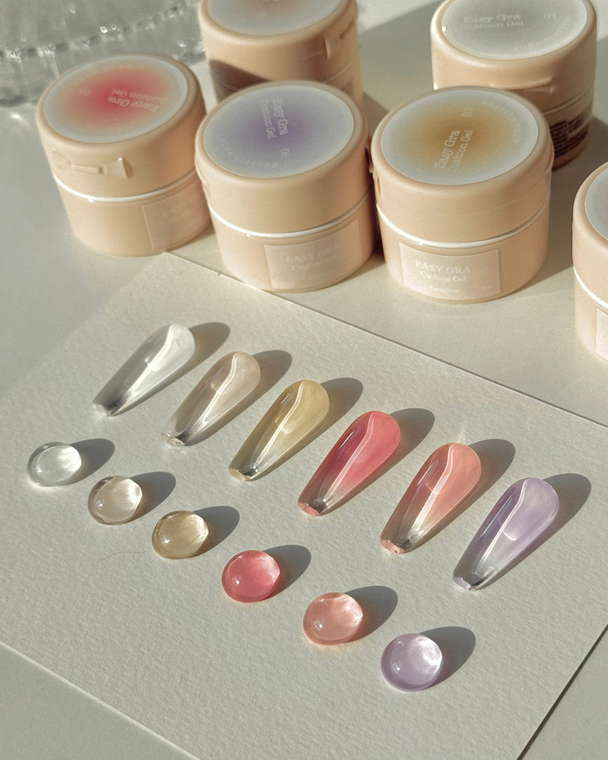 [Final Clearance] AURAGLITTER Easy Gra Ombre Cushion Gel Collection