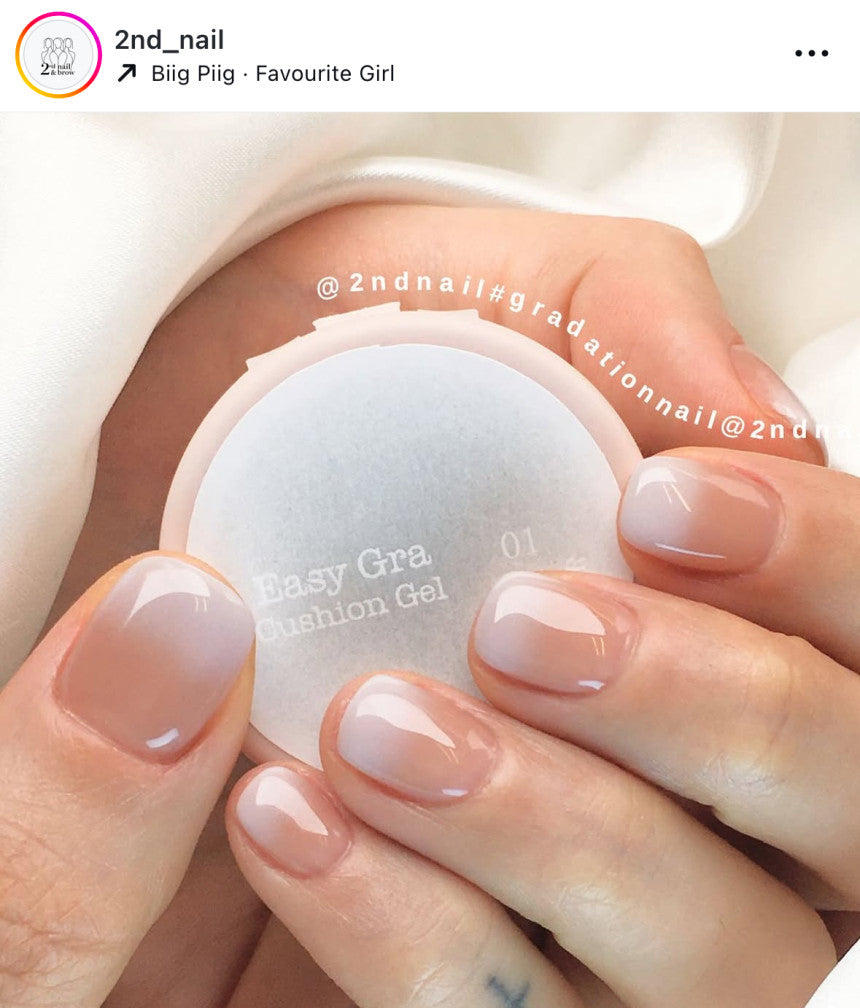 [Final Clearance] AURAGLITTER Easy Gra Ombre Cushion Gel Collection