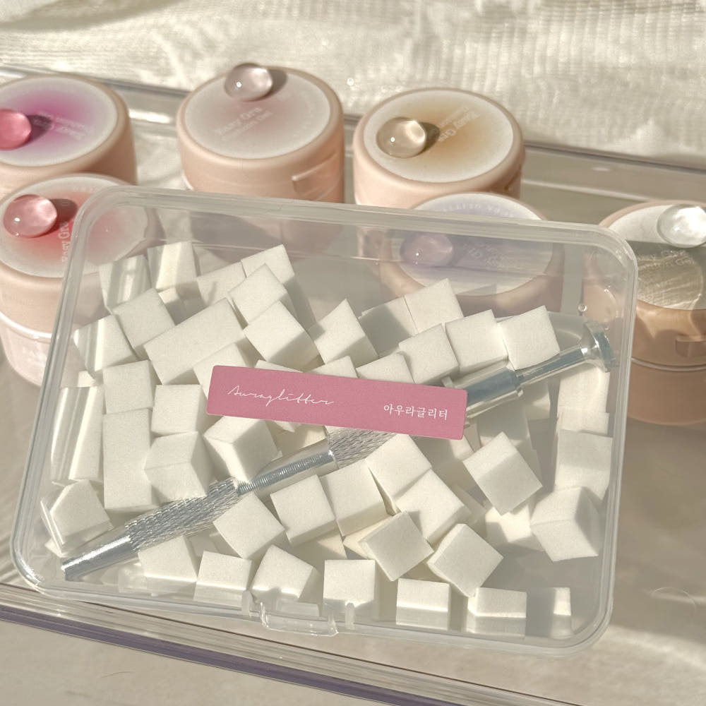 AURAGLITTER Easy Sponge and Sponge Picker Set