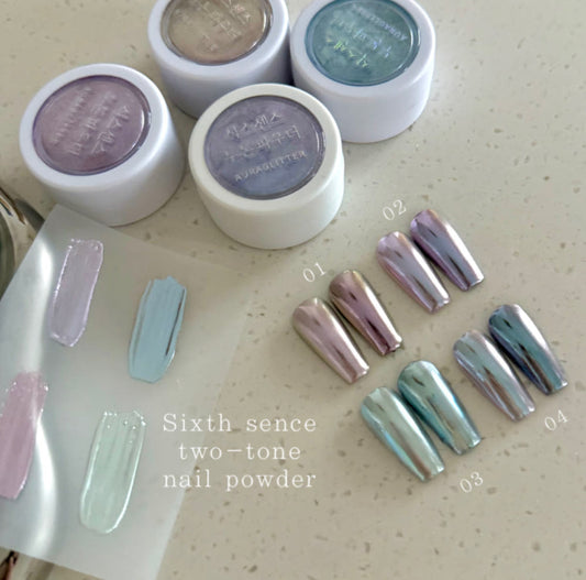 AURAGLITTER Six Sense Two-tone Powder