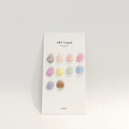 MORE ART Liquid Blooming Set - 10 colours