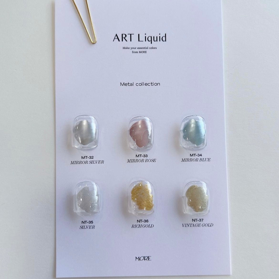 MORE ART Liquid Metal Ink Collection