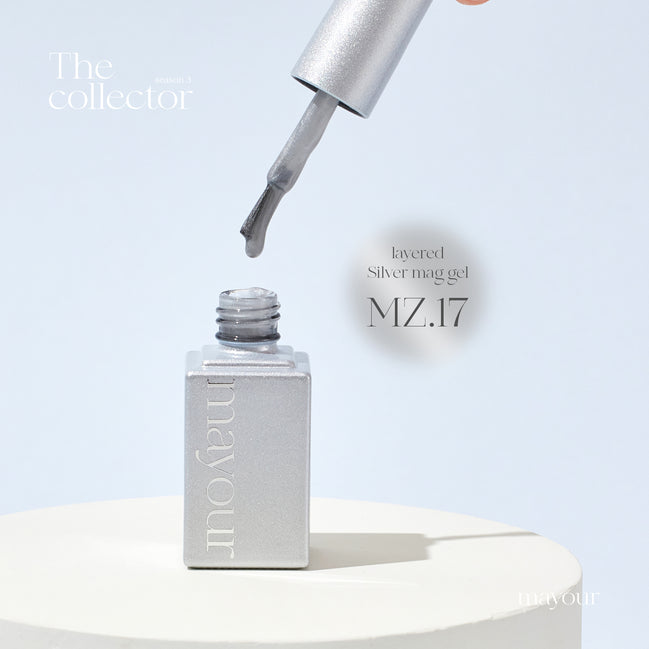 Mayour Layering Silver Magnetic Gel MZ.17 (Magnetic/Cateye)