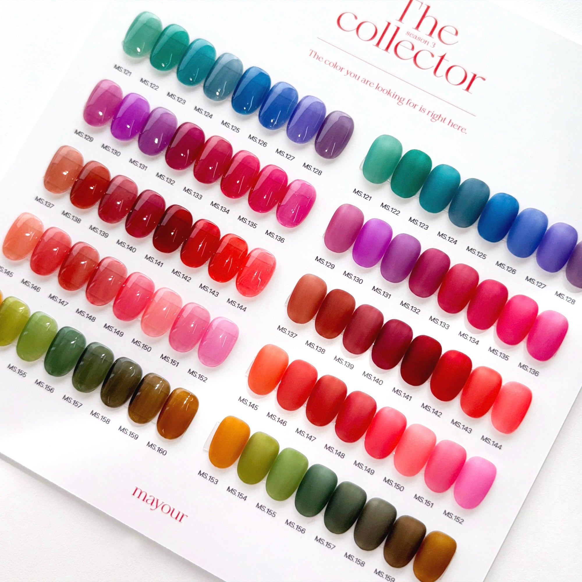 [Last Chance] Mayour The Collector Season 3 Gel Collection
