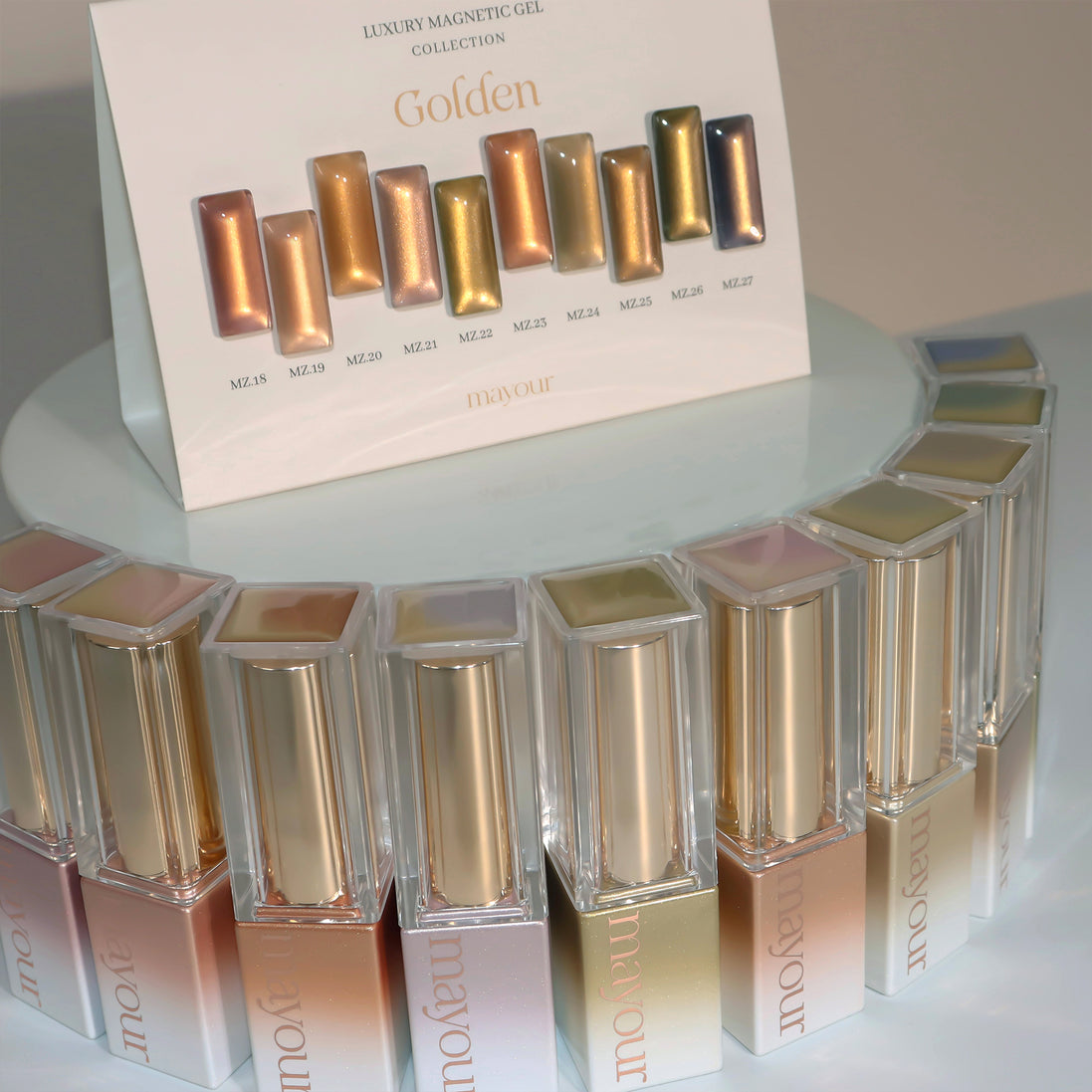 Mayour Golden Gel Collection (Magnetic/Cateye)