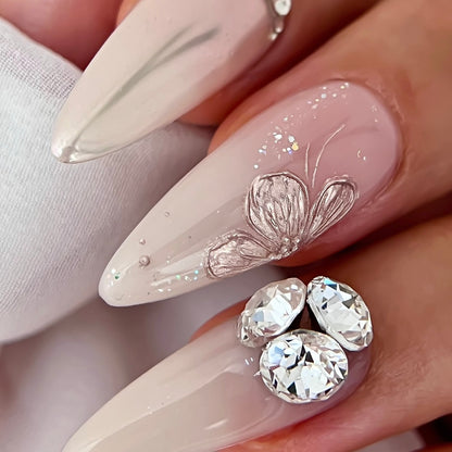 Nailbayo Tong Single Gel 03 Multi White