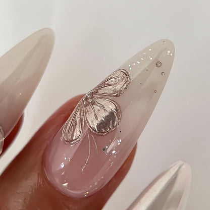Nailbayo Tong Single Gel 03 Multi White