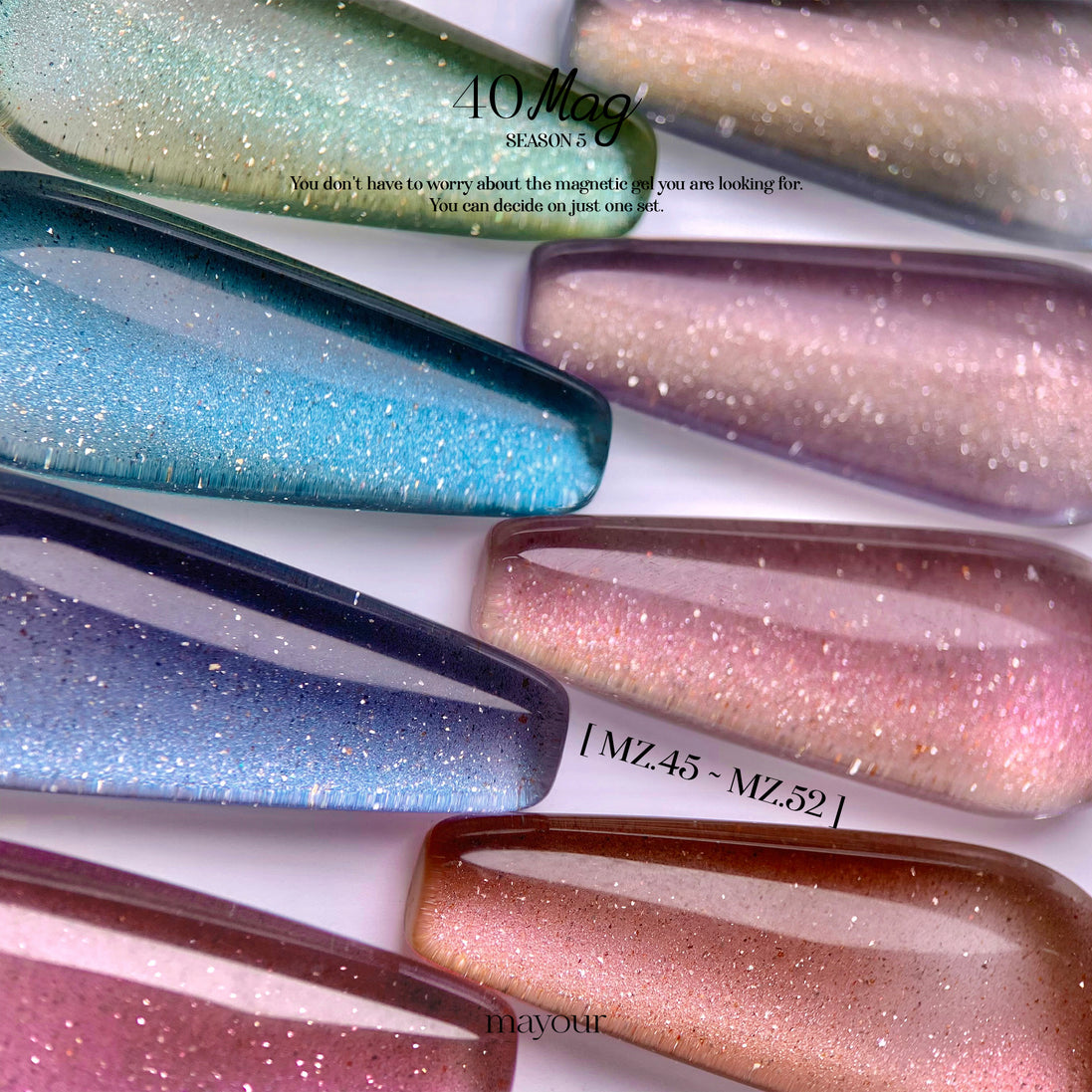 Mayour The Collector Season 5 Gel Collection (Magnetic/Cateye)