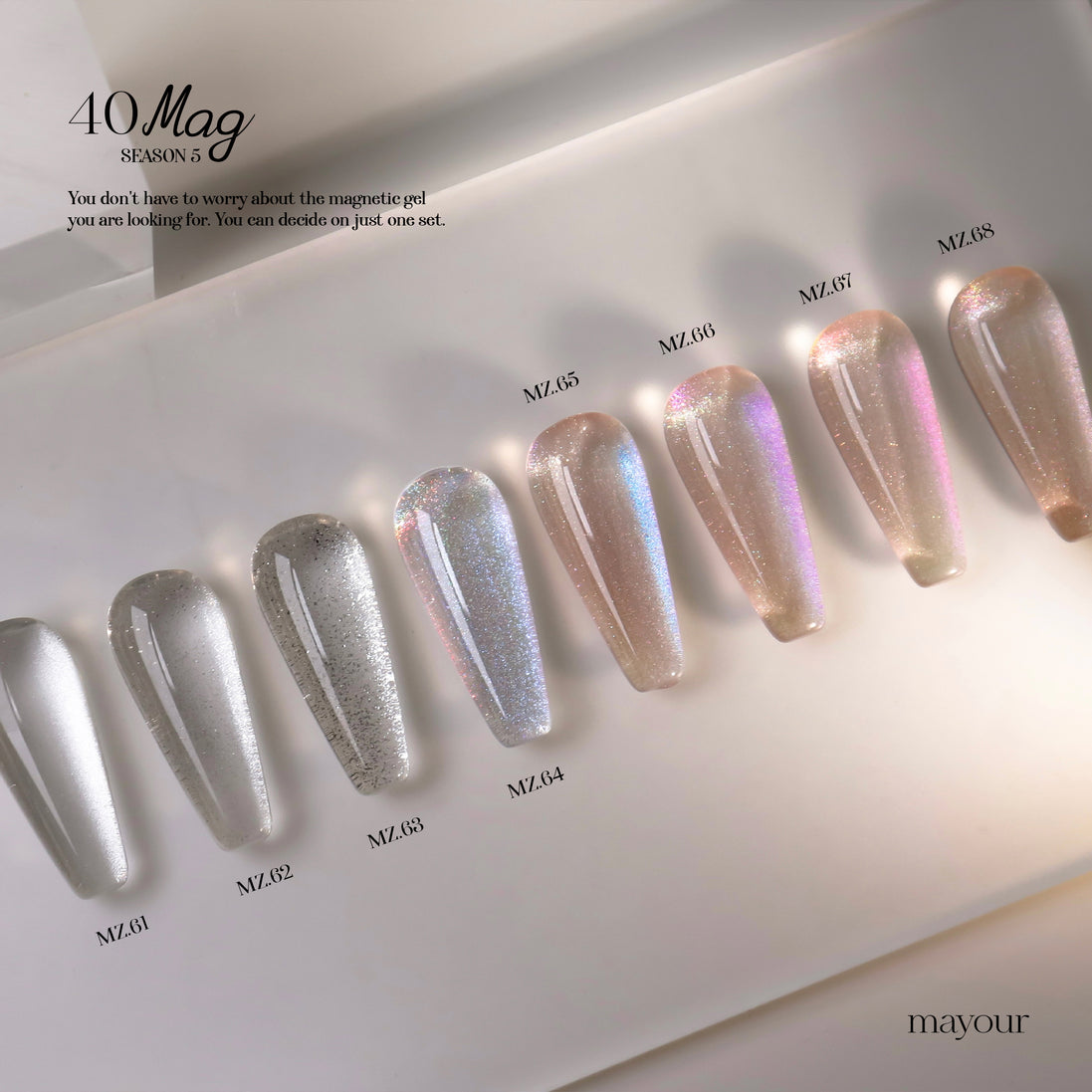 Mayour The Collector Season 5 Gel Collection (Magnetic/Cateye)