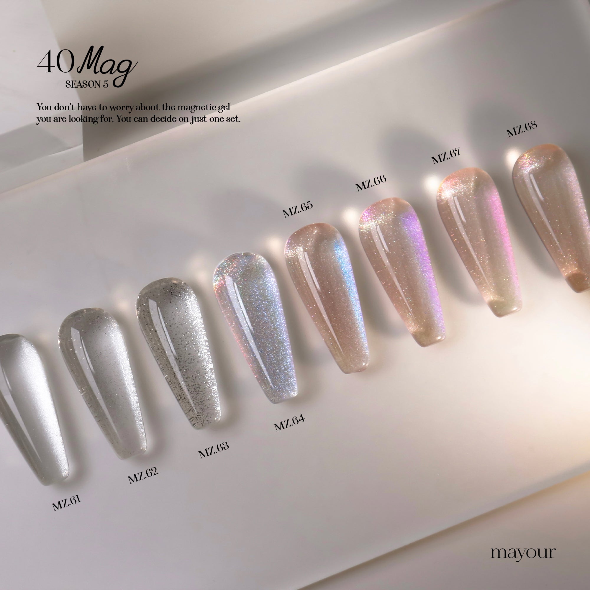 Mayour The Collector Season 5 Gel Collection (Magnetic/Cateye)