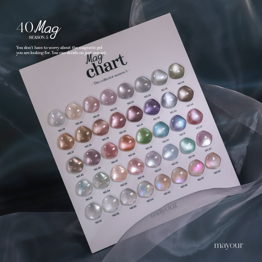 Mayour The Collector Season 5 Gel Collection (Magnetic/Cateye)