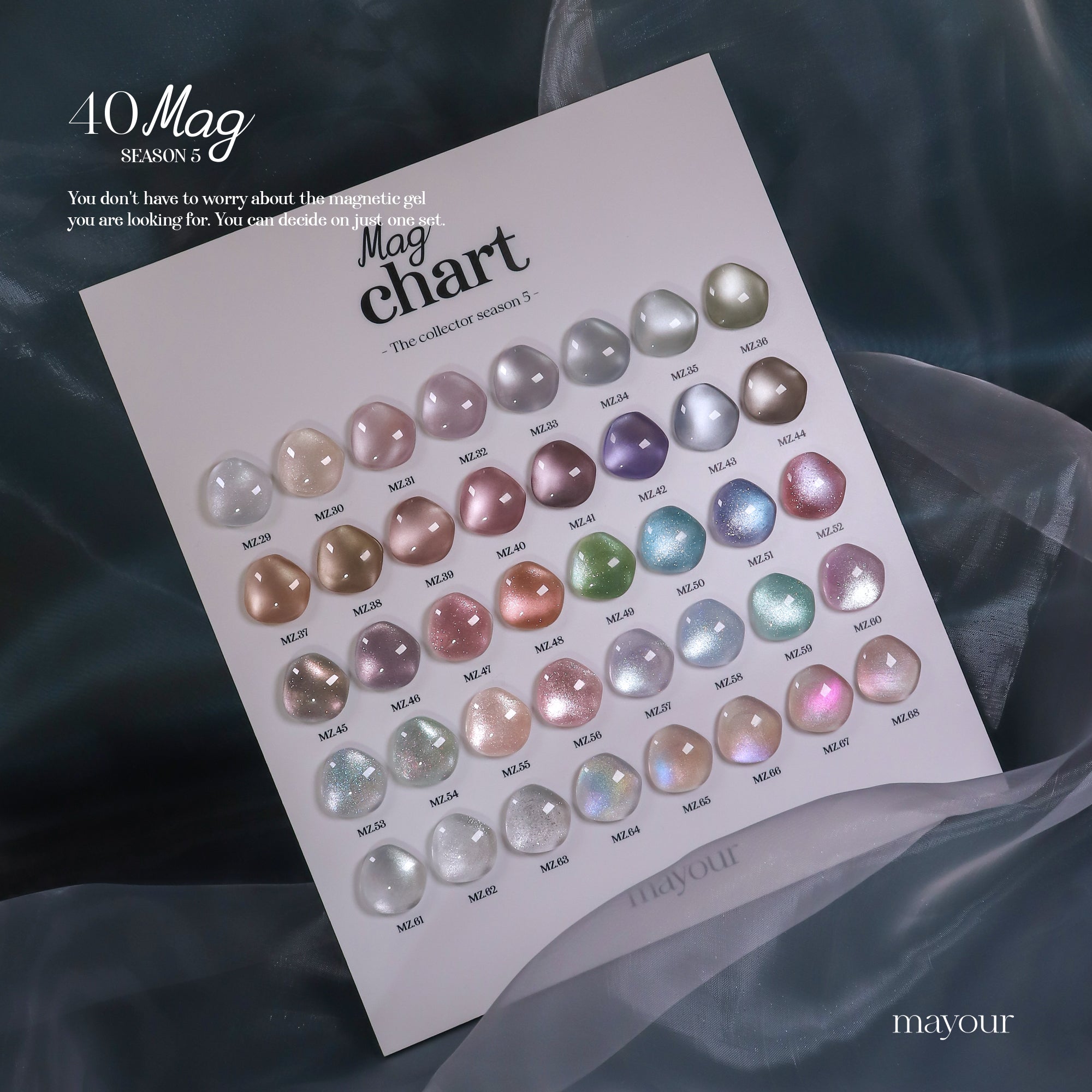 Mayour The Collector Season 5 Gel Collection (Magnetic/Cateye)